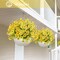 Artificial Flowers Outdoor Faux Plants UV Resistant 12 Bundles Fake (Yellow) 13"D x 3"W x 3"H